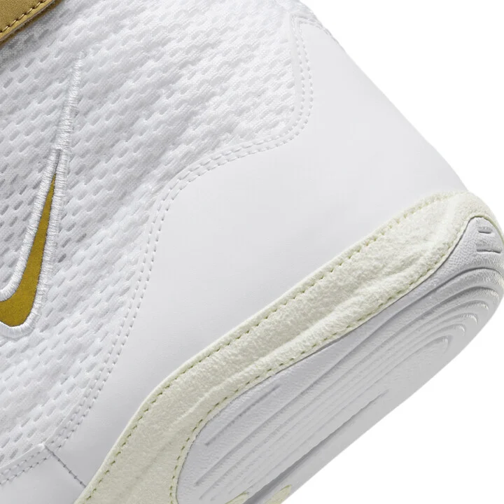 Nike Men's Inflict Wrestling Shoes in White | 325256-100 - Image 8