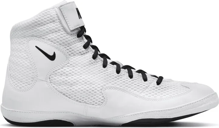 Nike Men's Inflict Wrestling Shoes in White | 325256-101 - Image 3