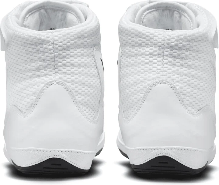Nike Men's Inflict Wrestling Shoes in White | 325256-101 - Image 6