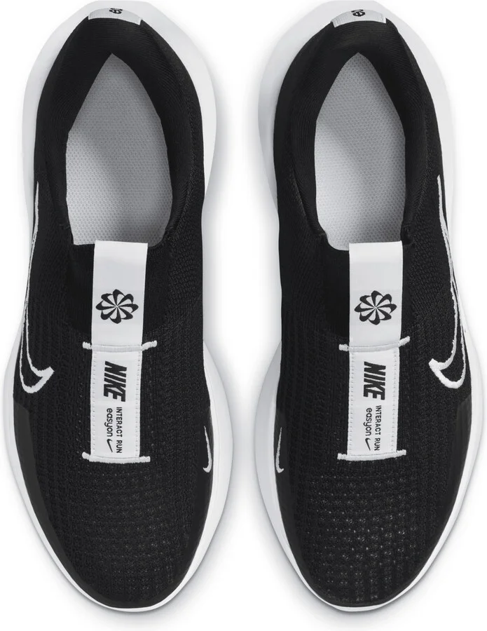 Nike Men's Interact Run EasyOn Road Running Shoes in Black | FV5590-001 - Image 4
