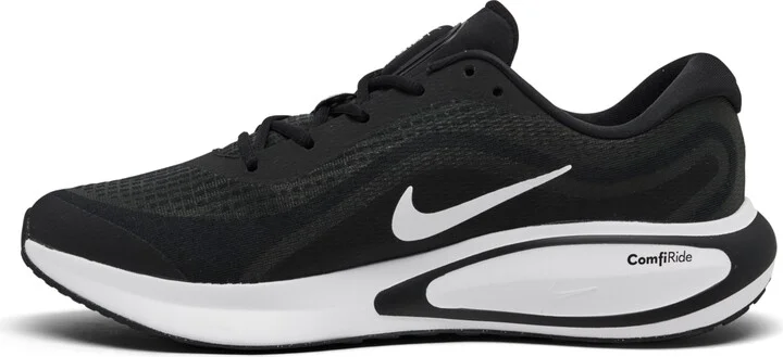 Nike Men's Journey Run Running Sneakers from Finish Line - Black/white - Image 3