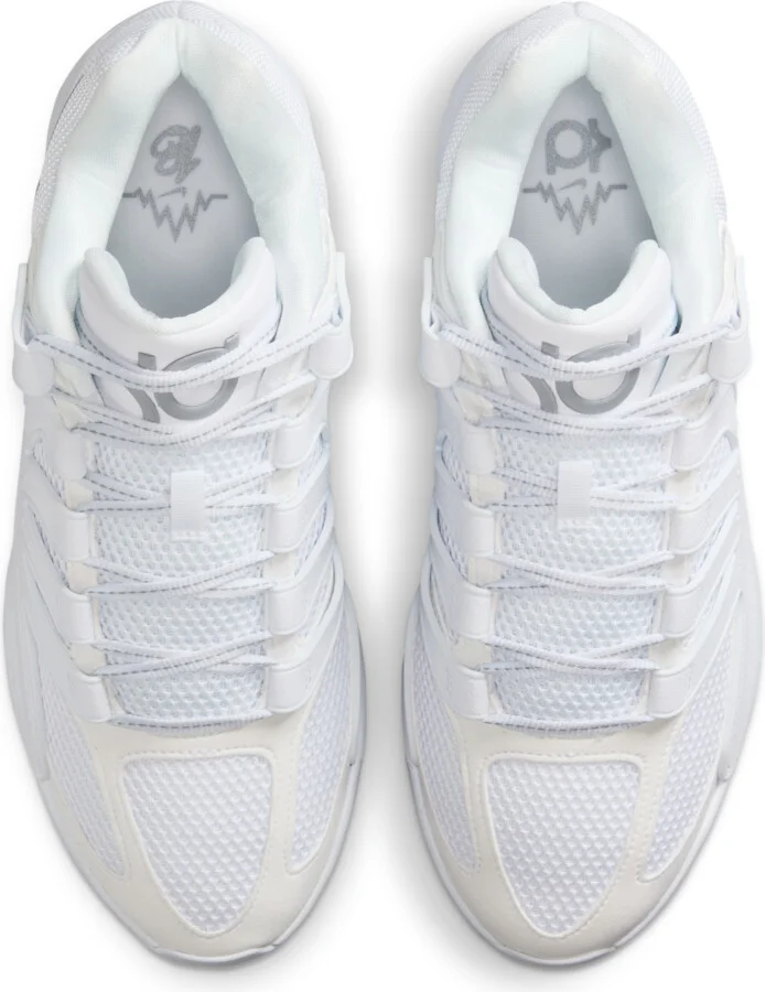 Nike Men's KD18 Basketball Shoes in White | IM0634-105 - Image 4