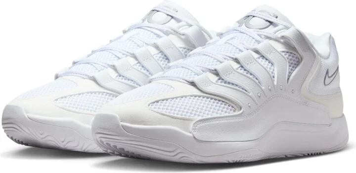 Nike Men's KD18 Basketball Shoes in White | IM0634-105 - Image 5
