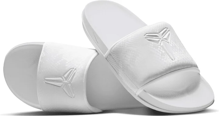Nike Men's Kobe Offcourt Slides in White | IF2870-100