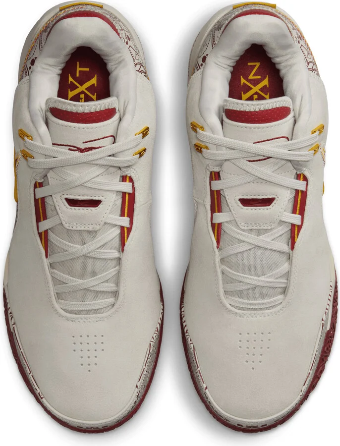 Nike Men's LeBron NXXT Gen AMPD Basketball Shoes in Grey | FZ7890-001 - Image 4