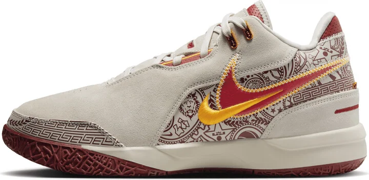 Nike Men's LeBron NXXT Gen AMPD Basketball Shoes in Grey | FZ7890-001