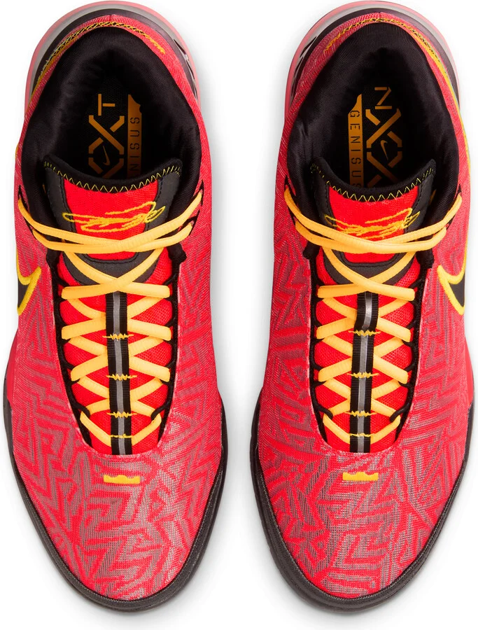 Nike Men's LeBron NXXT Genisus Basketball Shoes in Red | HF0712-600 - Image 4