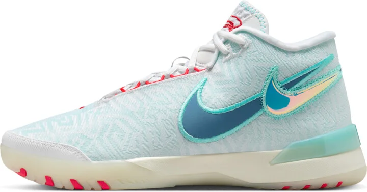 Nike Men's LeBron NXXT Genisus Basketball Shoes in White | HF0712-101