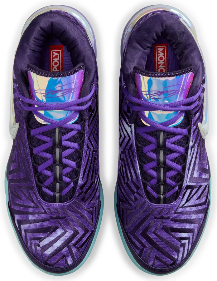 Nike Men's LeBron NXXT Genisus QS Basketball Shoes in Purple | IB1272-501 - Image 4