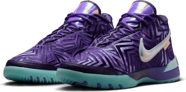 Nike Men's LeBron NXXT Genisus QS Basketball Shoes in Purple | IB1272-501 - Image 5