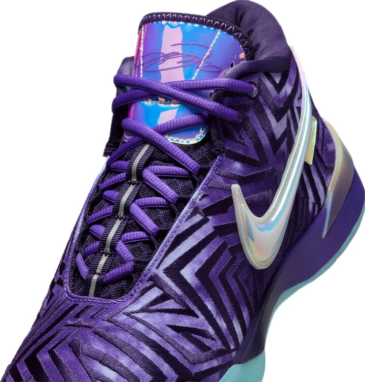 Nike Men's LeBron NXXT Genisus QS Basketball Shoes in Purple | IB1272-501 - Image 7
