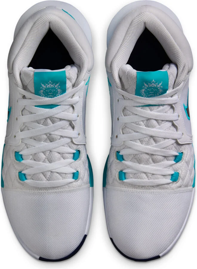 Nike Men's LeBron Witness VIII Basketball Shoes in White | HQ2139-101 - Image 4