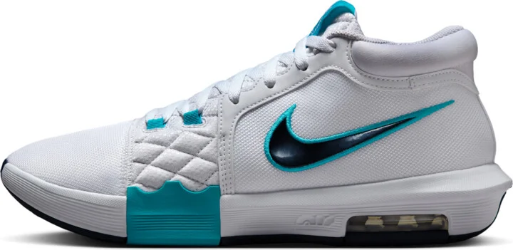 Nike Men's LeBron Witness VIII Basketball Shoes in White | HQ2139-101