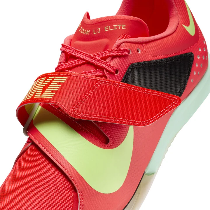 Nike Men's Long Jump Elite Track & Field Jumping Spikes in Red | FZ9326-600 - Image 8