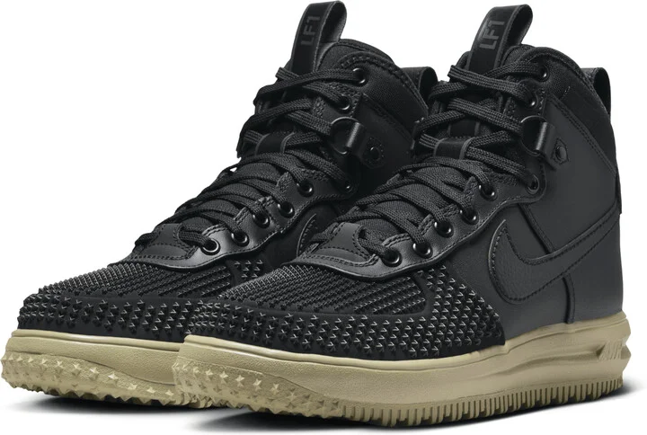 Nike Men's Lunar Force 1 Winterized Duckboots in Black | DZ5320-001 - Image 5