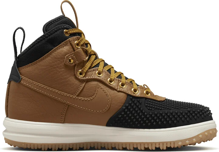 Nike Men's Lunar Force 1 Winterized DuckBoots in Brown | 805899-202 - Image 4