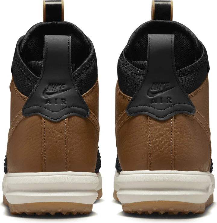 Nike Men's Lunar Force 1 Winterized DuckBoots in Brown | 805899-202 - Image 7