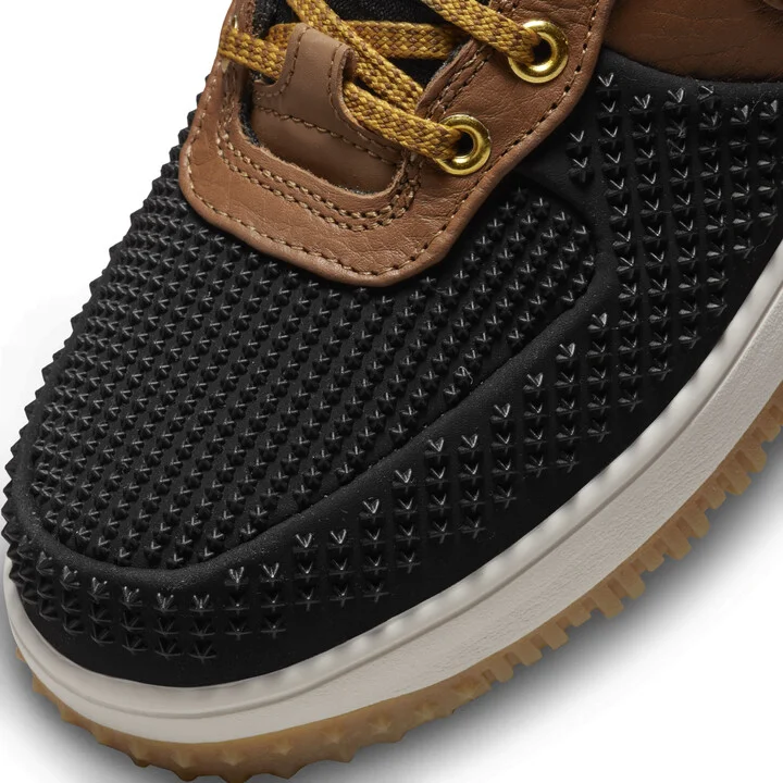 Nike Men's Lunar Force 1 Winterized DuckBoots in Brown | 805899-202 - Image 8