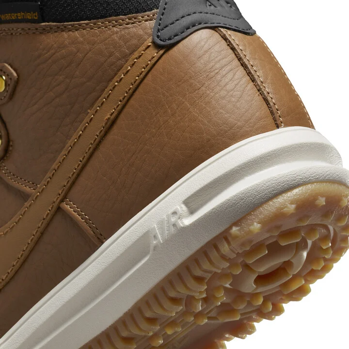 Nike Men's Lunar Force 1 Winterized DuckBoots in Brown | 805899-202 - Image 9