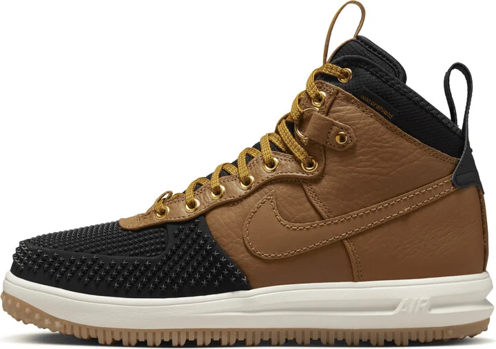 Nike Men's Lunar Force 1 Winterized DuckBoots in Brown | 805899-202