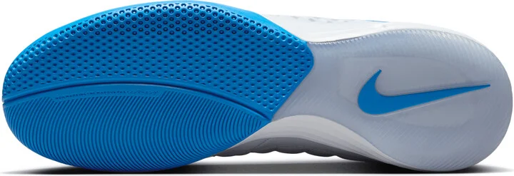 Nike Men's Lunargato II Indoor/Court Low-Top Soccer Shoes in Grey | 580456-013 - Image 2