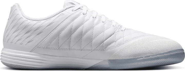 Nike Men's Lunargato II Indoor/Court Low-Top Soccer Shoes in White | 580456-105 - Image 3