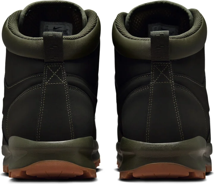 Nike Men's Manoa Leather Boots in Green | 454350-300 - Image 6