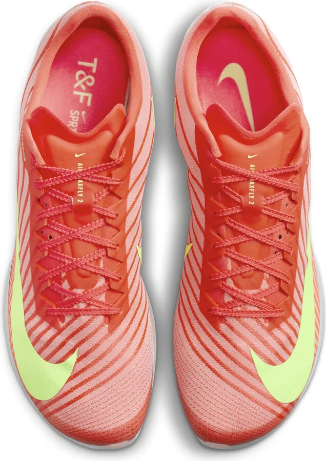 Nike Men's Maxfly 2 Track & Field Sprinting Spikes in Red | FD8395-600 - Image 4