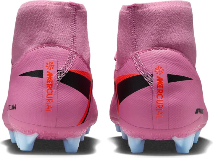 Nike Men's Mercurial Superfly 10 Academy Artificial-Grass High-Top Soccer Cleats in Pink | FQ8329-600 - Image 6