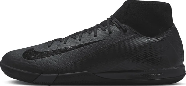 Nike Men's Mercurial Superfly 10 Academy IC High-Top Soccer Shoes in Black | FQ8332-002