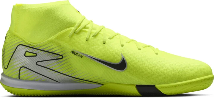 Nike Men's Mercurial Superfly 10 Academy IC High-Top Soccer Shoes in Yellow | FQ8332-700 - Image 3