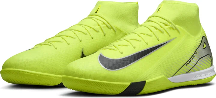 Nike Men's Mercurial Superfly 10 Academy IC High-Top Soccer Shoes in Yellow | FQ8332-700 - Image 5
