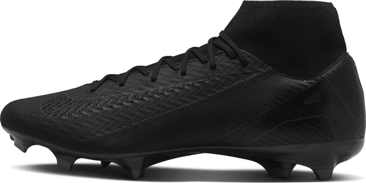 Nike Men's Mercurial Superfly 10 Academy Multi-Ground High-Top Soccer Cleats in Black | FQ1456-002