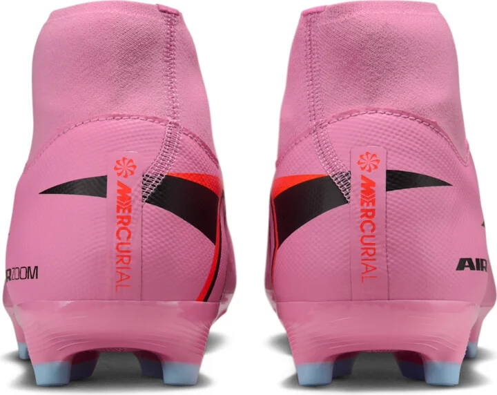 Nike Men's Mercurial Superfly 10 Academy Multi-Ground High-Top Soccer Cleats in Pink | FQ1456-600 - Image 6