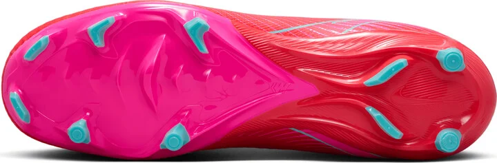 Nike Men's Mercurial Superfly 10 Academy Multi-Ground High-Top Soccer Cleats in Red | FQ1456-800 - Image 2
