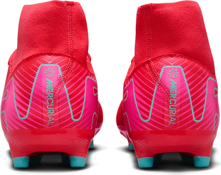 Nike Men's Mercurial Superfly 10 Academy Multi-Ground High-Top Soccer Cleats in Red | FQ1456-800 - Image 6