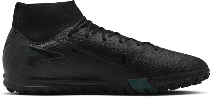 Nike Men's Mercurial Superfly 10 Academy Turf High-Top Soccer Shoes in Black | FQ8331-002 - Image 3