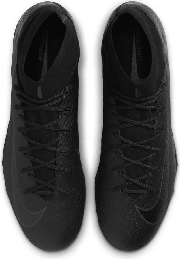 Nike Men's Mercurial Superfly 10 Academy Turf High-Top Soccer Shoes in Black | FQ8331-002 - Image 4