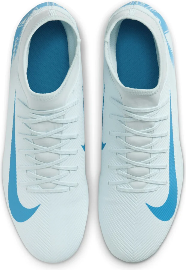 Nike Men's Mercurial Superfly 10 Club Multi-Ground High-Top Soccer Cleats in Blue | FQ8314-400 - Image 4