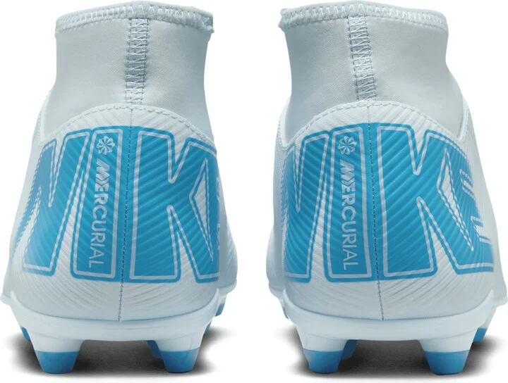 Nike Men's Mercurial Superfly 10 Club Multi-Ground High-Top Soccer Cleats in Blue | FQ8314-400 - Image 6