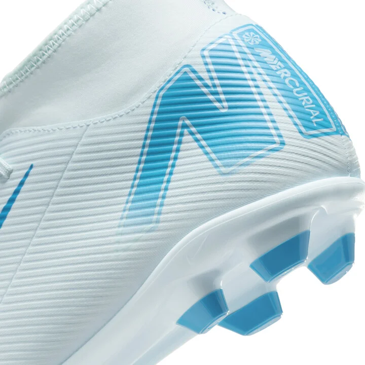 Nike Men's Mercurial Superfly 10 Club Multi-Ground High-Top Soccer Cleats in Blue | FQ8314-400 - Image 9