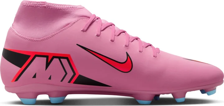 Nike Men's Mercurial Superfly 10 Club Multi-Ground High-Top Soccer Cleats in Pink | FQ8314-600 - Image 3