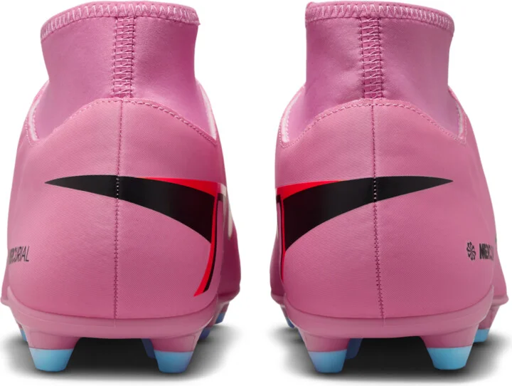 Nike Men's Mercurial Superfly 10 Club Multi-Ground High-Top Soccer Cleats in Pink | FQ8314-600 - Image 6