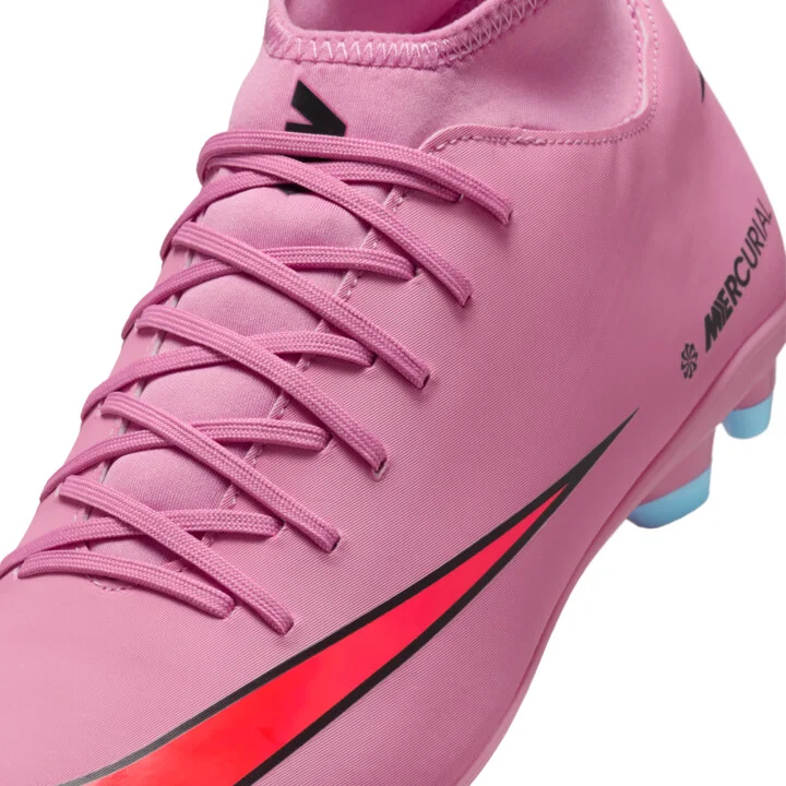 Nike Men's Mercurial Superfly 10 Club Multi-Ground High-Top Soccer Cleats in Pink | FQ8314-600 - Image 8