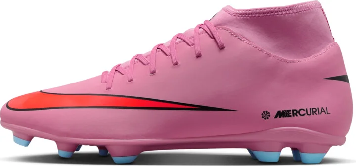 Nike Men's Mercurial Superfly 10 Club Multi-Ground High-Top Soccer Cleats in Pink | FQ8314-600