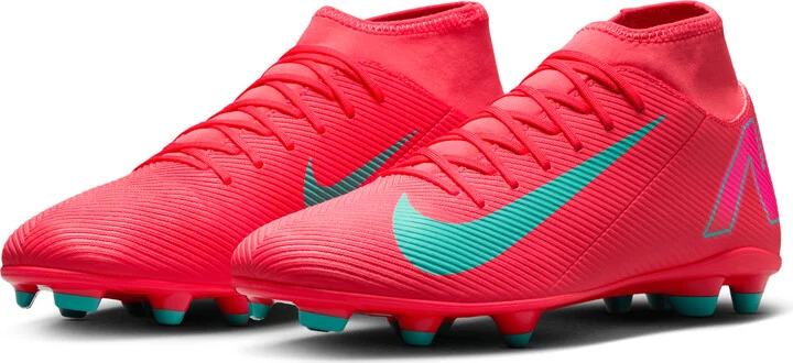 Nike Men's Mercurial Superfly 10 Club Multi-Ground High-Top Soccer Cleats in Red | FQ8314-800 - Image 5