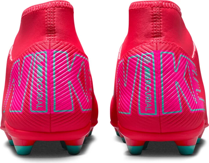 Nike Men's Mercurial Superfly 10 Club Multi-Ground High-Top Soccer Cleats in Red | FQ8314-800 - Image 6