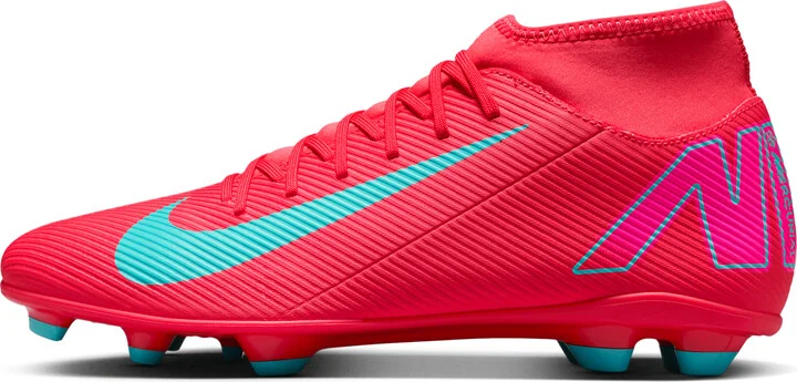 Nike Men's Mercurial Superfly 10 Club Multi-Ground High-Top Soccer Cleats in Red | FQ8314-800