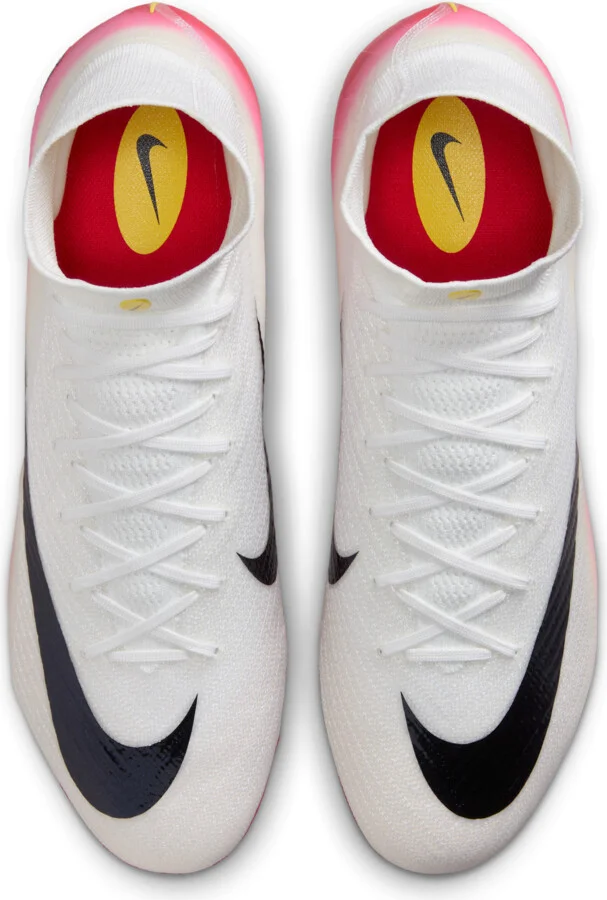 Nike Men's Mercurial Superfly 10 Elite FG High-Top Soccer Cleats in Red | HJ7321-600 - Image 4