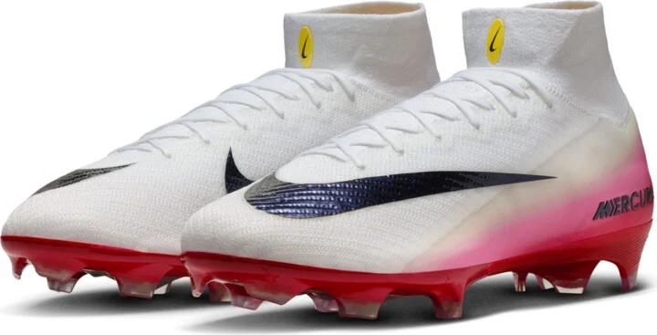Nike Men's Mercurial Superfly 10 Elite FG High-Top Soccer Cleats in Red | HJ7321-600 - Image 5